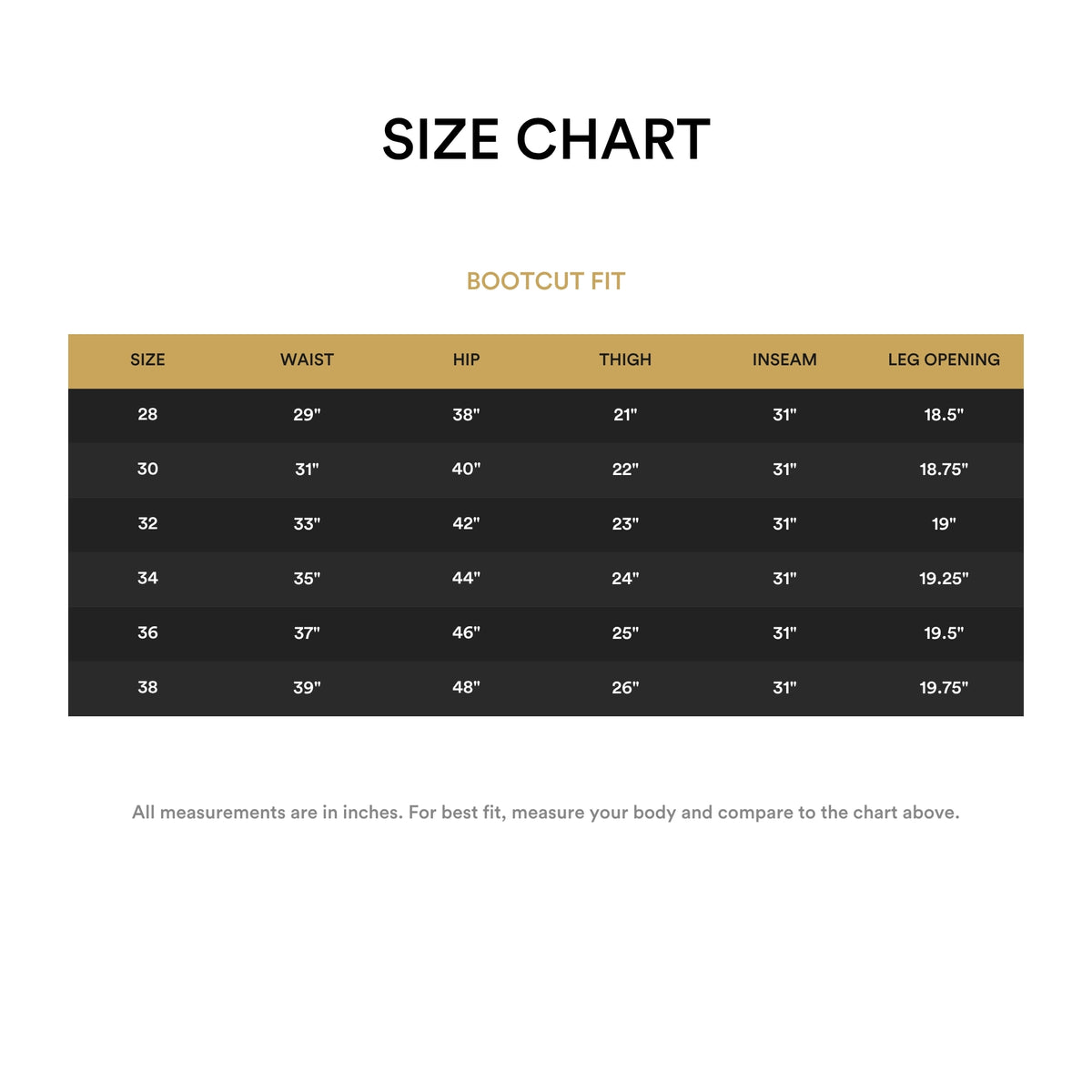 Size Guide